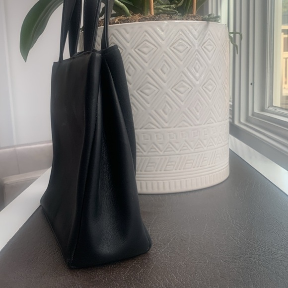 BURBERRY Nova Check True Vintage Handbag Top Handle Suede and Leather Small Mini - Picture 10 of 17